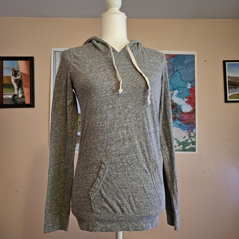 American Eagle Grey Hoodie Sweatshirt